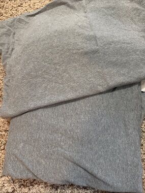 Pottery Barn Teen heathered Gray Jersey (favorite tee) sheet set - twin xl